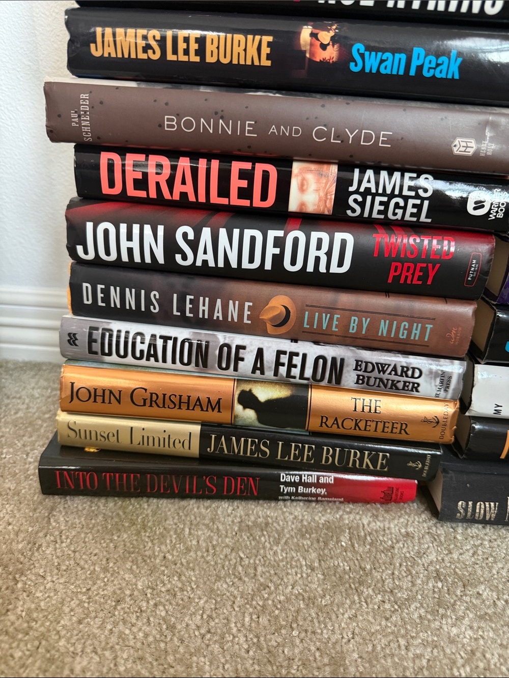 Hard cover books each $10